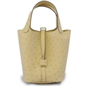 エルメス ピコタンロックPM オーストリッチ D刻印