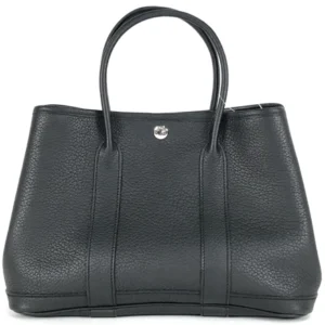 エルメス ガーデンパーティ TPM レザー ブラック