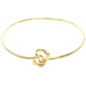 ティファニー オープンハート ブレスレット K18