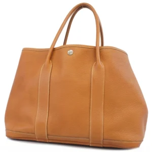 エルメス ガーデンパーティ PM レザー ブラウン