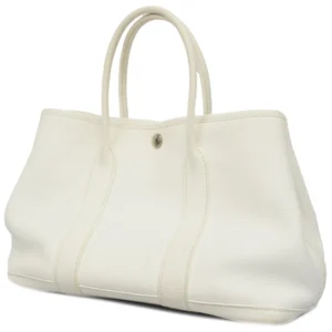 エルメス ガーデンパーティ TPM レザー ホワイト