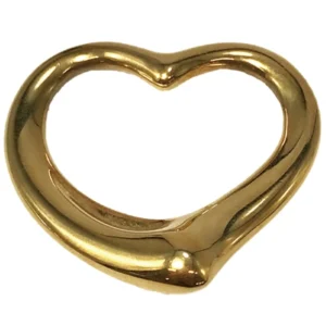 ティファニー オープンハート ネックレス K18