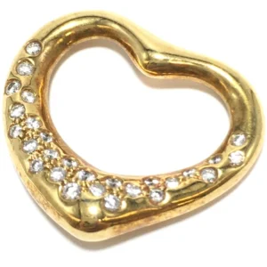 ティファニー オープンハート ネックレストップ