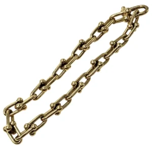 ティファニー ハードウェア  スモール リンク ブレスレット YG