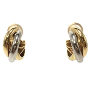 カルティエ トリニティ ピアス イヤリング K18