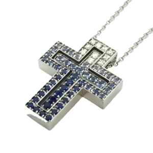 ダミアーニ ベルエポック ネックレス アイスバーグ サファイア WG