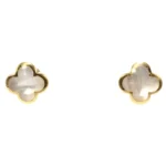 ヴァンクリーフ&アーペル ピュアアルハンブラ ピアス ホワイトシェルK18 YGの参考買取価格
