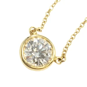 ティファニー バイザヤード ダイヤモンド ネックレス YG