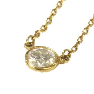 ティファニー バイザヤード ネックレス YG ダイヤ