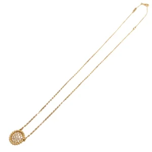 ヴァンクリーフ&アーペル ペルレ ネックレス YG ダイヤモンド