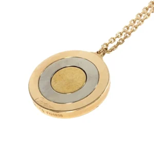 カルティエ トリニティ ネックレス ラウンド トップ K18 スリーカラー