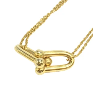 ティファニー ハードウェア ネックレス YG