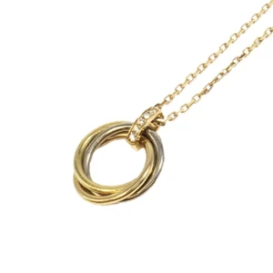 カルティエ トリニティ ネックレス ダイヤ付き