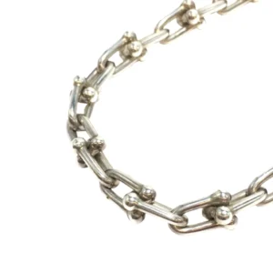 ティファニー ハードウェア スモール リンク ネックレス シルバー