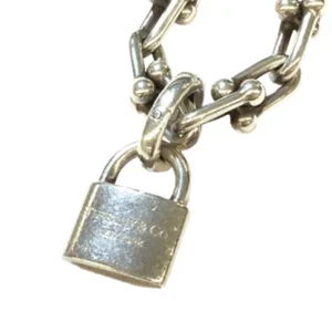 ティファニー ハードウェア ロック ネックレス シルバー