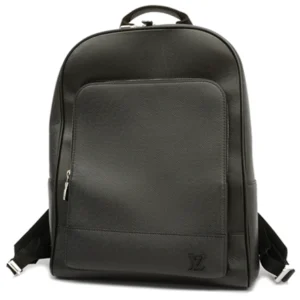 ルイ・ヴィトン タイガ エイドリアン・バックパック リュックサック レザー ブラック M30857