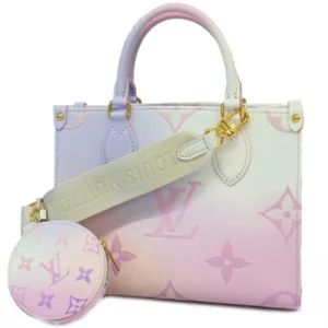 ルイ・ヴィトン サンライズパステル オンザゴー PM ハンドバッグ PVC マルチ M59586