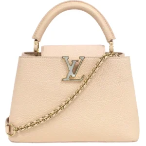 ルイ・ヴィトン カプシーヌBB ハンドバッグ トリヨンレザー ピンク M20841 2way