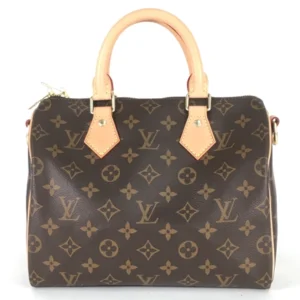 ルイ・ヴィトン モノグラム スピーディーバンドリエール 25 ハンドバッグ PVC ブラウン M41113