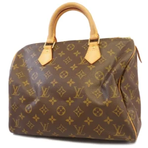 ルイ・ヴィトン スピーディー 30 モノグラム ハンドバッグ PVC ブラウン M41526
