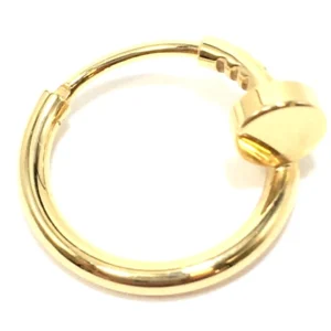 カルティエ ジュストアンクル ピアス/イヤリング 750 1.2g 片方のみ