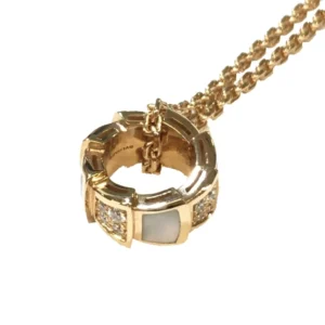 ブルガリ セルペンティ ヴァイパー ネックレス  ホワイトマザーオブパール