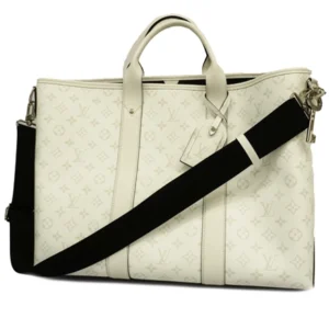 ルイ・ヴィトン タイガラマ ウィークエンドトート NM トートバッグ PVC ホワイト M30919