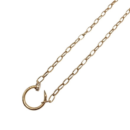 カルティエ ジュストアンクル ネックレス/ネックレストップ 750 16.4g /ダイヤの参考買取価格- ブランド買取専門店のおたからや