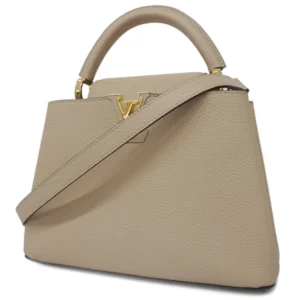 ルイ・ヴィトン カプシーヌBB ハンドバッグ ガレ トリヨンレザー ベージュ M94634