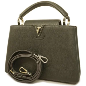 ルイ・ヴィトン カプシーヌBB ハンドバッグ トリヨンレザー ブラック M94586