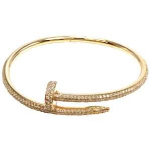 カルティエ ジュストアンクル ブレスレット/バングル 750 ダイヤ