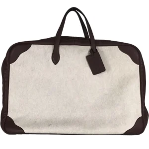 エルメス ヴィクトリア60 ボストンバッグ キャンバス×トゴ