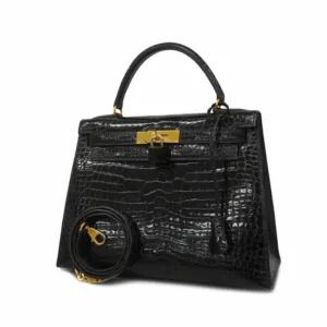 エルメス ケリー28 ポロサス ゴールド金具 Ⓦ刻印