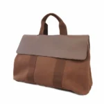 エルメス ヴァルパライソMM トートバッグ キャンバス ブラウン