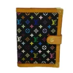 ルイ・ヴィトン モノグラムマルチ アジェンダPM 手帳カバー PVC ブラック R20895