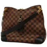 ルイ・ヴィトン ダミエ オデオン NM PM ショルダーバッグ PVC ブラウン N50064