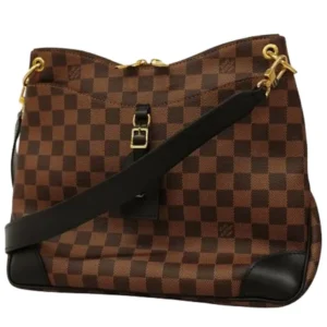 ルイ・ヴィトン ダミエ オデオン NM PM ショルダーバッグ PVC ブラウン N50064