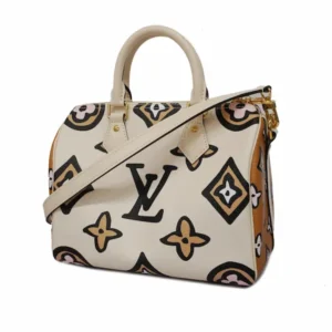 ルイ・ヴィトン モノグラムワイルドアットハート スピーディバンドリエール25 M45828