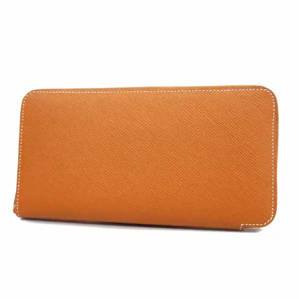 エルメス アザップ ロング シルクイン 財布 レザー×シルク ブラウン×マルチカラー D刻印の参考買取価格- ブランド買取専門店のおたからや