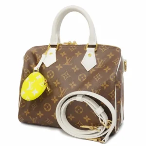 ルイ・ヴィトン モノグラム スピーディバンドリエール25 ハンドバッグ PVC ブラウン M20754