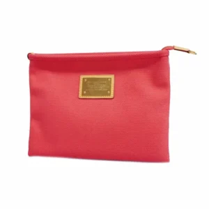 ルイ・ヴィトン アンティグア ポシェットプラットGM ポーチ キャンバス ピンク M40065