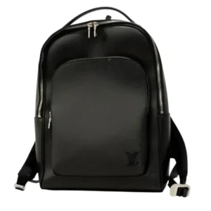 ルイ・ヴィトン タイガ エイドリアン・バックパック リュックサック レザー ブラック M30857