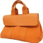 エルメス ヴァルパライソ PM ハンドバッグ キャンバス×レザー ポティロン