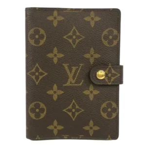 ルイ・ヴィトン モノグラム アジェンダPM 手帳カバー PVC ブラウン R20005