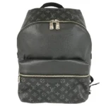 ルイ・ヴィトン タイガラマ ディスカバリー リュックサック PVC ブラック M30230