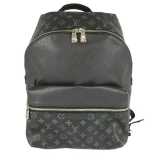 ルイ・ヴィトン タイガラマ ディスカバリー リュックサック PVC ブラック M30230