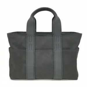 エルメス アカプルコ PM ハンドバッグ キャンバス ブラック