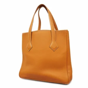 エルメス ヴィクトリア カバス 32 トートバッグ トゴ ゴールド