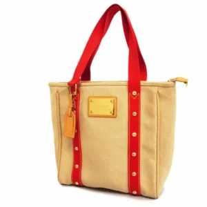 ルイ・ヴィトン アンティグア カバ MM トートバッグ キャンバス ベージュ M40035