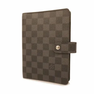 ルイ・ヴィトン ダミエグラフィット アジェンダMM 手帳カバー PVC ブラック R20242